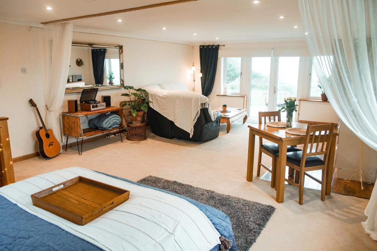 Spacious Sea-View Apt. Overlooking St Ives Bay Gwithian Dış mekan fotoğraf